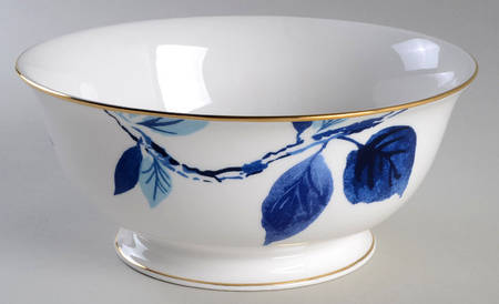 Birch Way Indigo 8" Round Serving Bowl