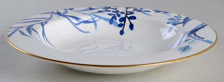 Birch Way Indigo 9" Soup/Pasta Bowl