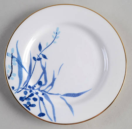 Birch Way Indigo Bread & Butter Plate