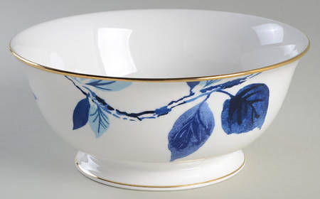 Birch Way Indigo 8" Round Serving Bowl