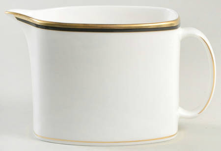 Library Lane Black Creamer