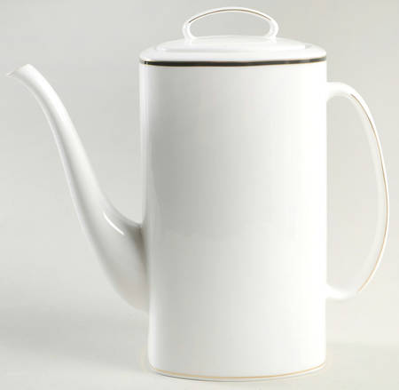 Library Lane Black Coffee Pot & Lid