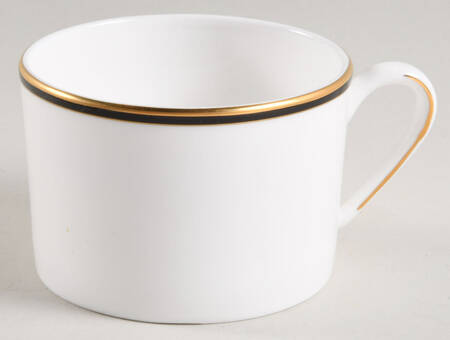 Library Lane Black Flat Cup