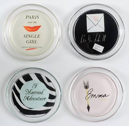 A Way with Words (Giftware) Glassware Coaster - Set of 4 Motifs