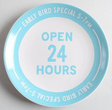 Order's Up Tidbit Plate