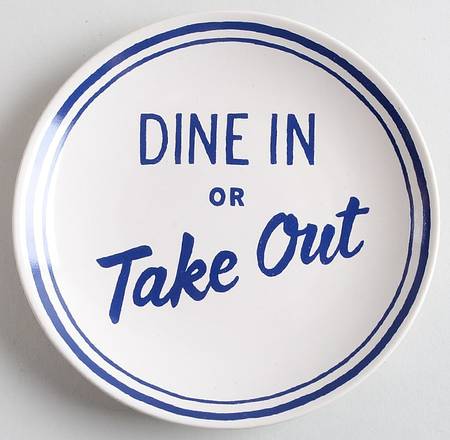 Order's Up Tidbit Plate
