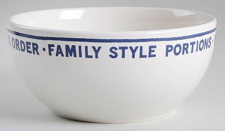 Order's Up 8" Round Serving Bowl