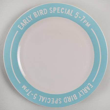 Order's Up Accent Salad Plate