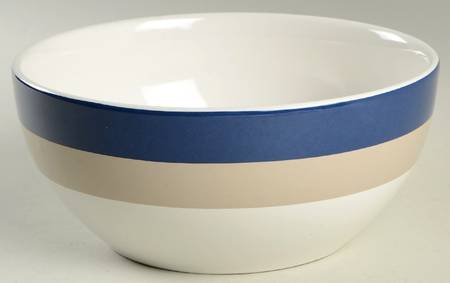 Rainey Street Stripe 8" Round Serving Bowl