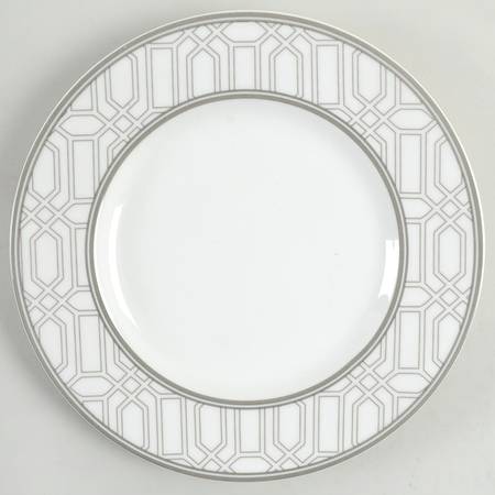 Neutral Party Link Accent Salad Plate