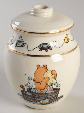 Pooh's Squeaky Clean Soap Set Soap Dispenser No Pump