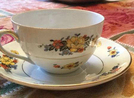LDB26 Flat Cup & Saucer Set