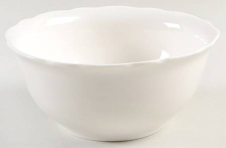 Butterfly Meadow White (Undecorated) Dessert Bowl