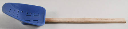 Marseille Slotted Silicone & Wood Spatula Spoon