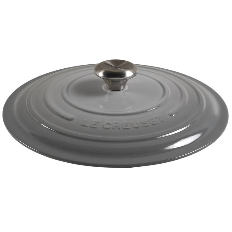 Mist Grey, French Grey Lid for 7.25 Qt Cast Iron Dutch Oven