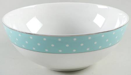 Sadie Street Turquoise 10" Round Serving Bowl