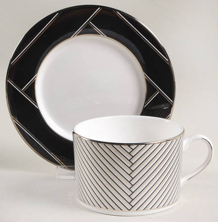 Winston Flat Cup & Saucer Set