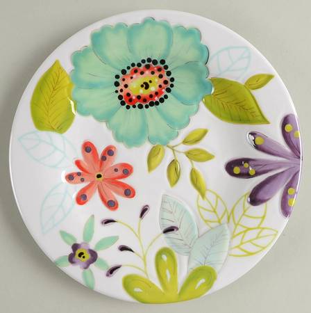 Flora Salad/Dessert Plate