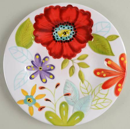 Flora Salad/Dessert Plate