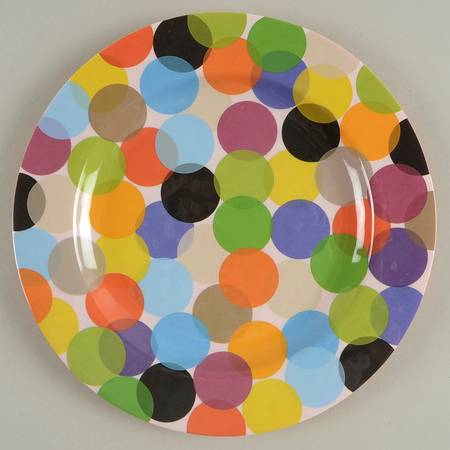 Party Circles Salad/Dessert Plate