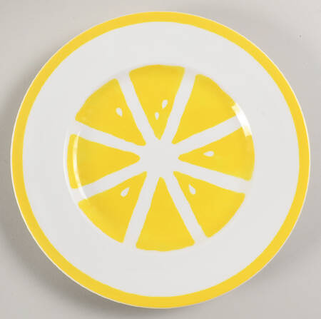 With a Twist Accent Luncheon Plate