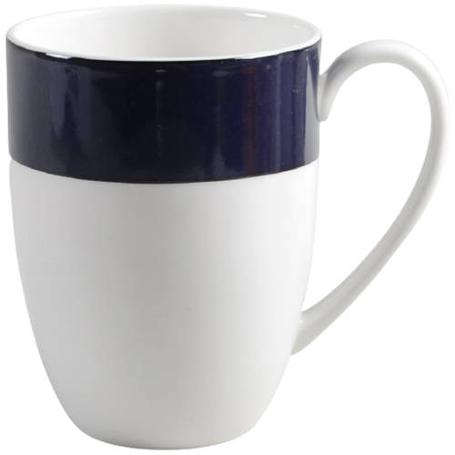 Rutherford Circle Navy Blue Mug by Lenox