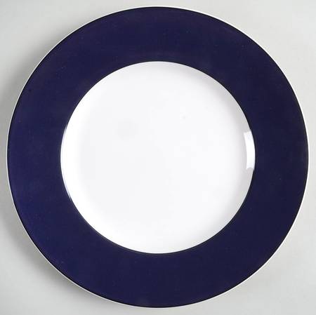 Rutherford Circle Navy Blue Accent Luncheon Plate by Lenox