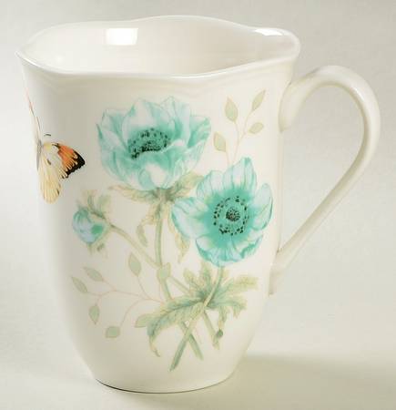 Butterfly Meadow Turquoise Mug