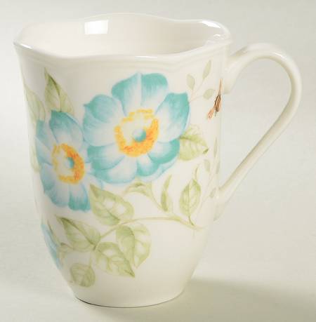 Butterfly Meadow Turquoise Mug