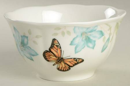 Butterfly Meadow Turquoise 5" All Purpose Bowl