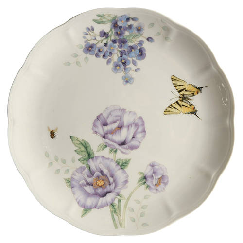 Butterfly Meadow Lavender Dinner Plate