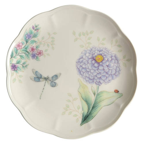 Butterfly Meadow Lavender Salad/Dessert Plate