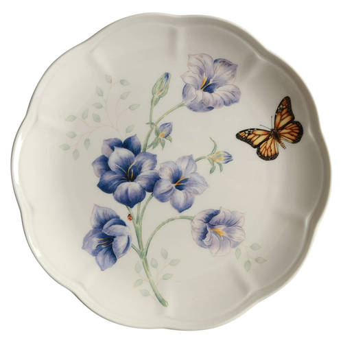 Butterfly Meadow Lavender Salad/Dessert Plate