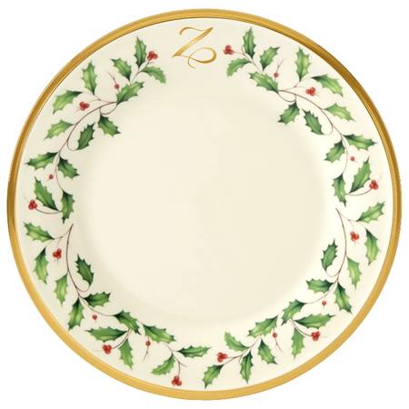 Holiday (Dimension) Accent Salad Plate Mono "Z"
