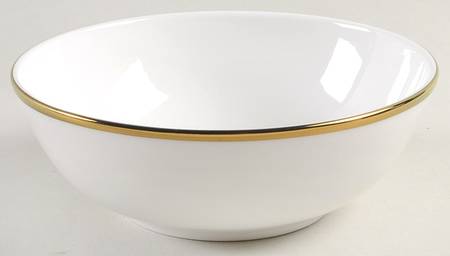 Contempo Luxe (Gold Trim) Soup/Cereal Bowl