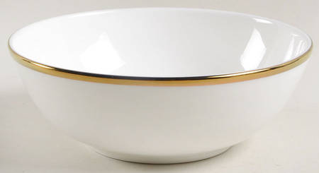 Contempo Luxe (Gold Trim) Soup/Cereal Bowl