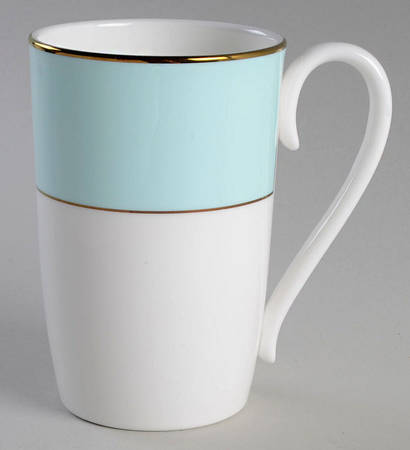 Pleated Colors Aqua Mug