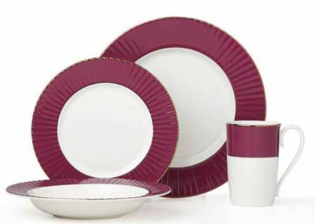 Pleated Colors Purple by Lenox