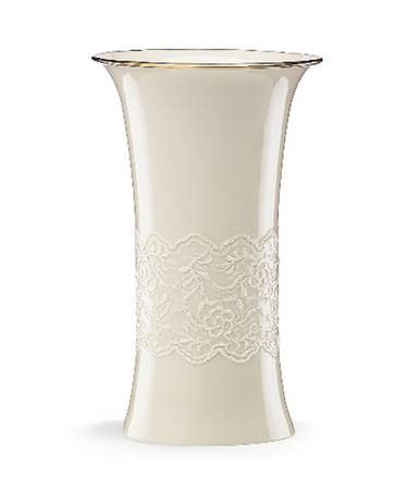 Lace Vases 10" Trumpet Vase