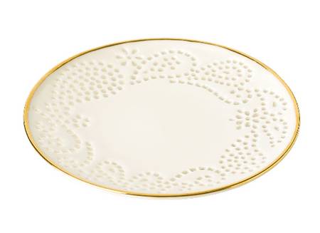 Pierced Paisley Jewelry Dish