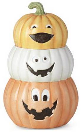 Eternal Halloween Figural Treat Jar & Lid