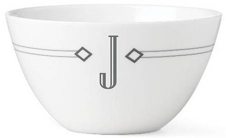 Charcoal Diamond Soup/Cereal Bowl
