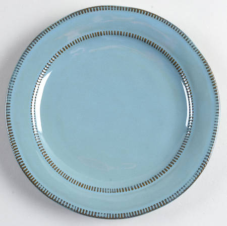 Valencia Teal Salad Plate