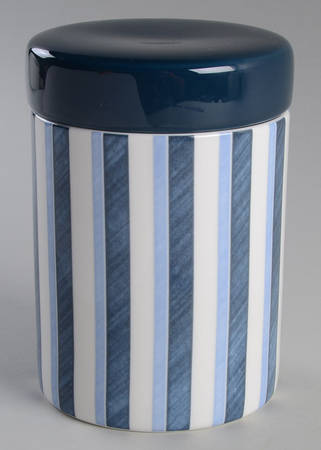 Blue Azzurro Medium Canister & Lid