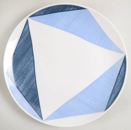 Blue Azzurro Dinner Plate