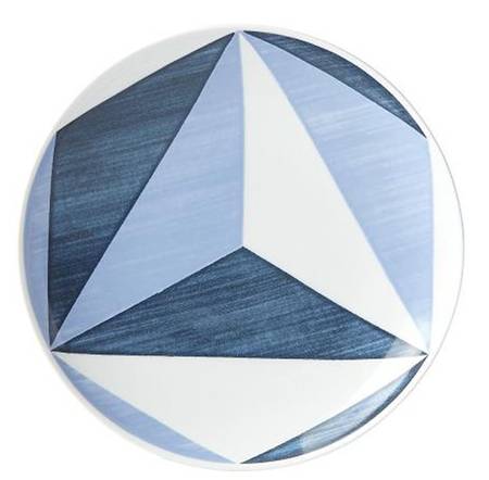 Blue Azzurro Accent Salad Plate