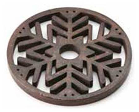 Alpine Round Wood Trivet