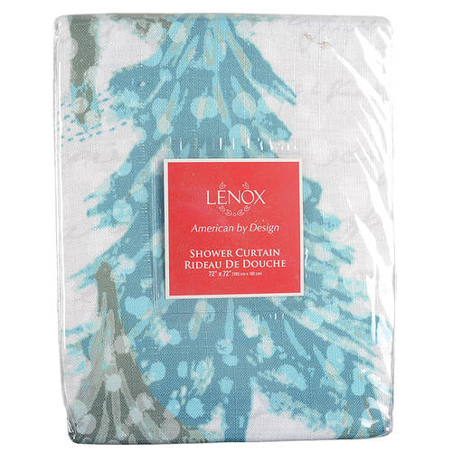 Balsam Lane 72" X 72" Cloth Shower Curtain by Lenox