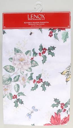 Butterfly Meadow Holiday 14" X 70" Cloth Table Runner