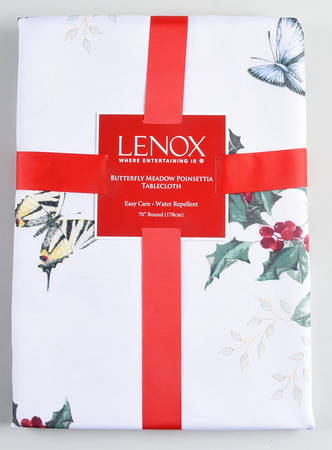 Butterfly Meadow Holiday 70" Round Tablecloth